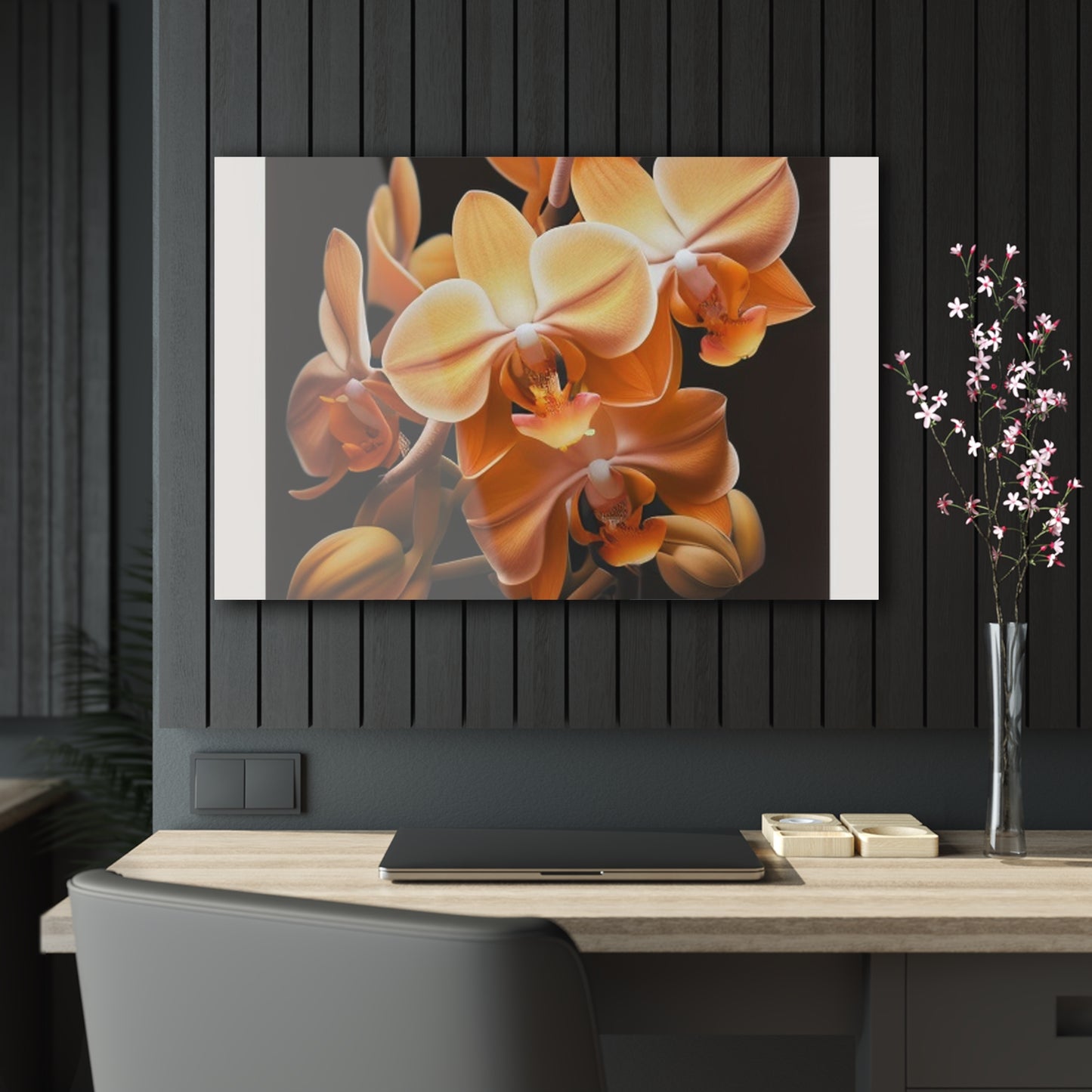 Acrylic Prints orchid pedals 1