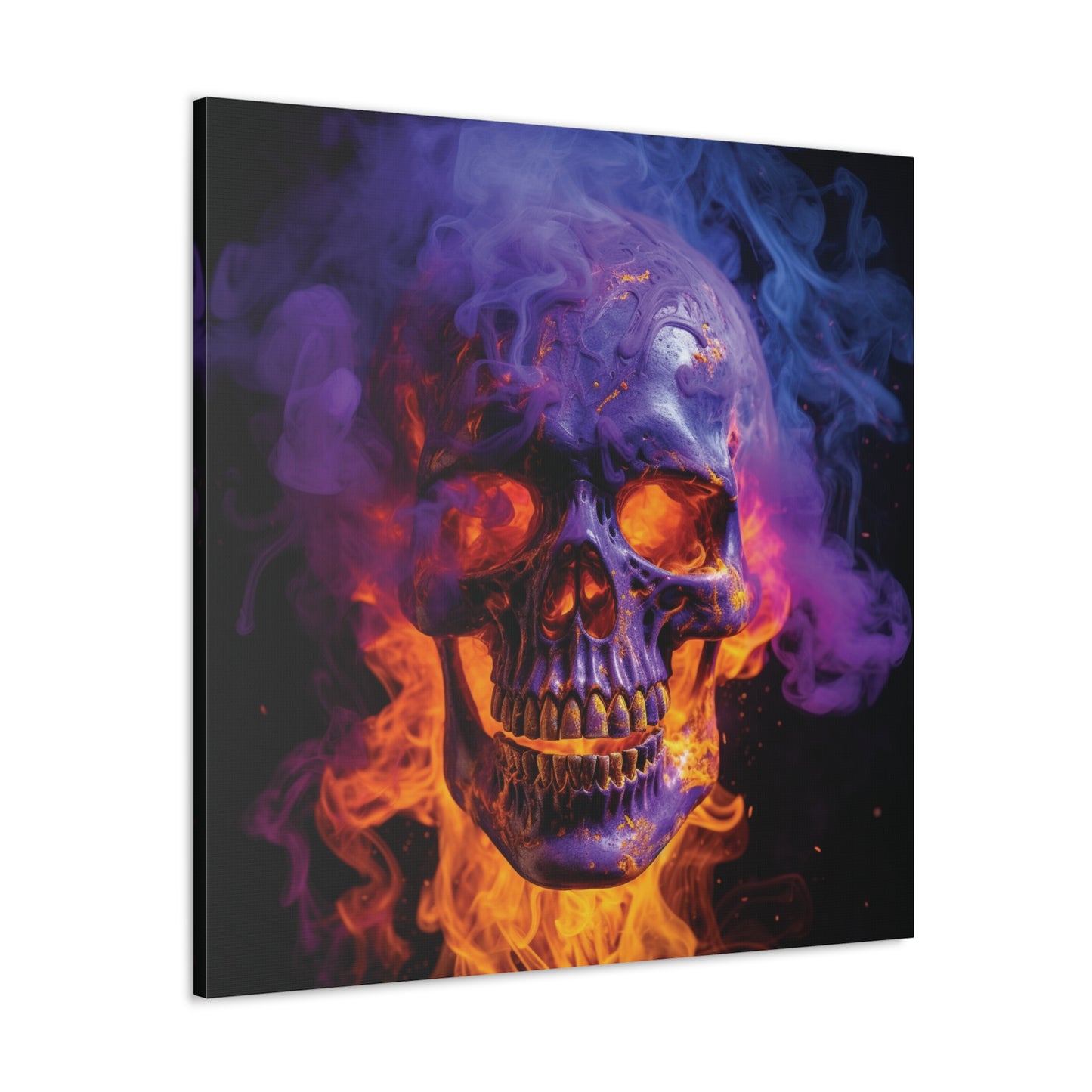 Canvas Gallery Wraps Macro Skull 1