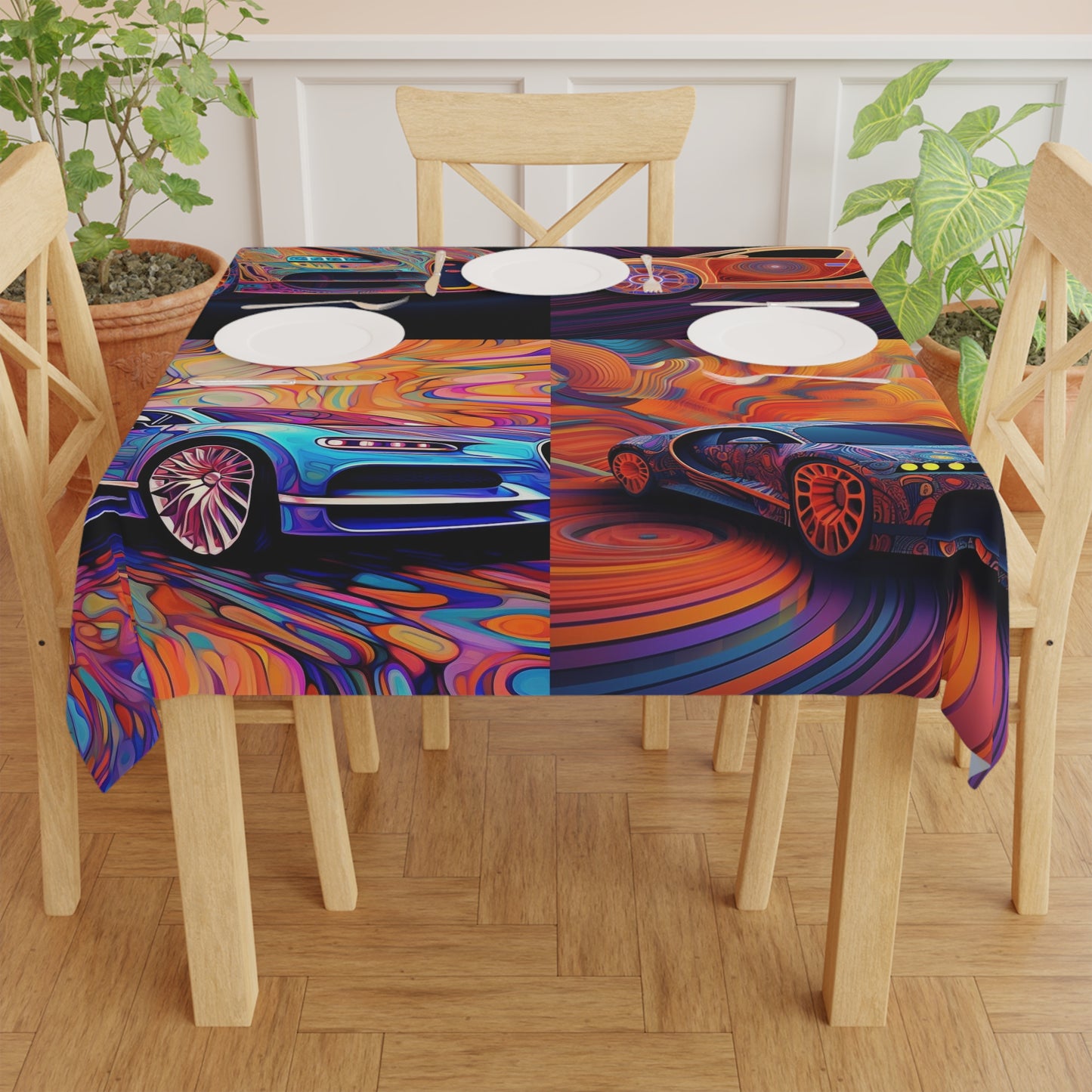 Tablecloth Bugatti Abstract Concept 5