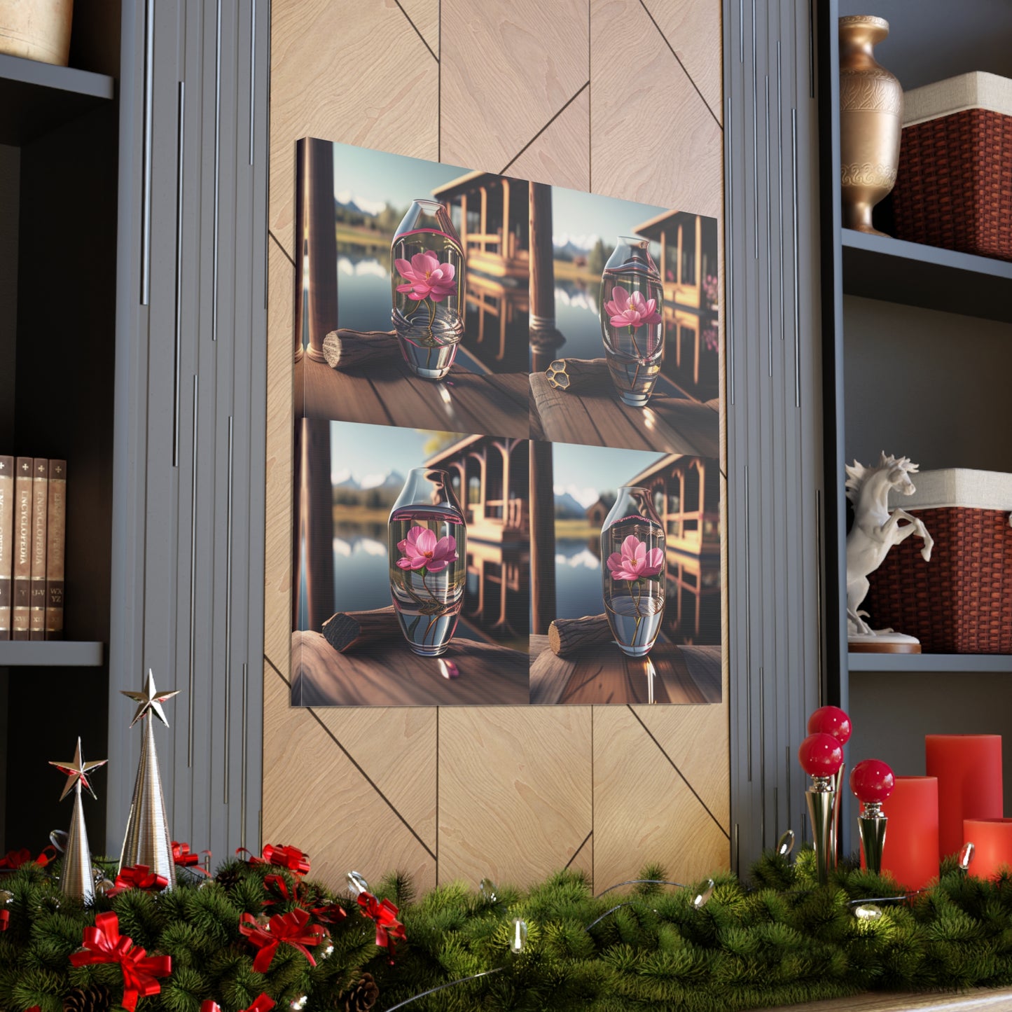 Canvas Gallery Wraps Pink Magnolia 5