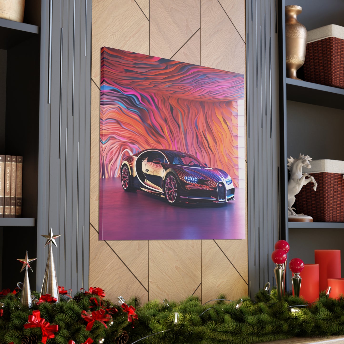 Canvas Gallery Wraps Bugatti Abstract Flair 4