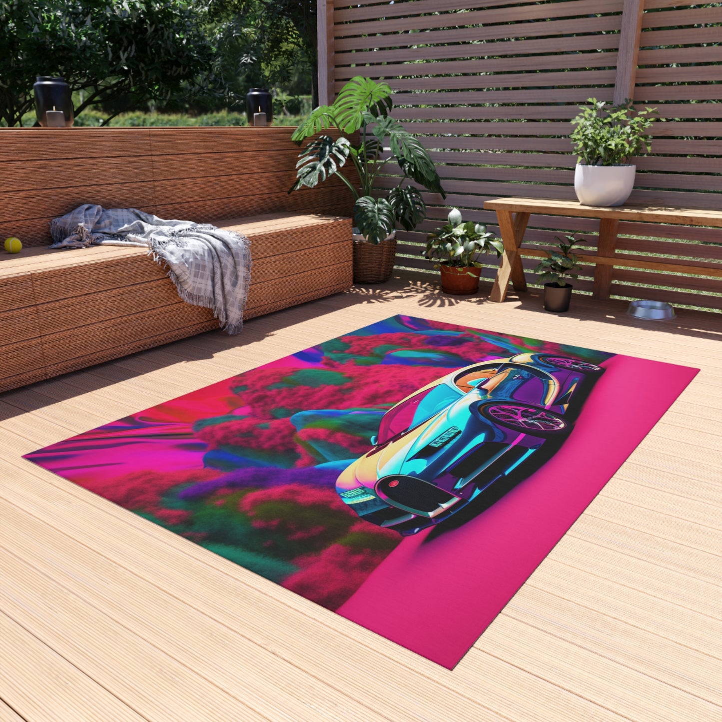 Outdoor Rug  Florescent Bugatti Flair 4