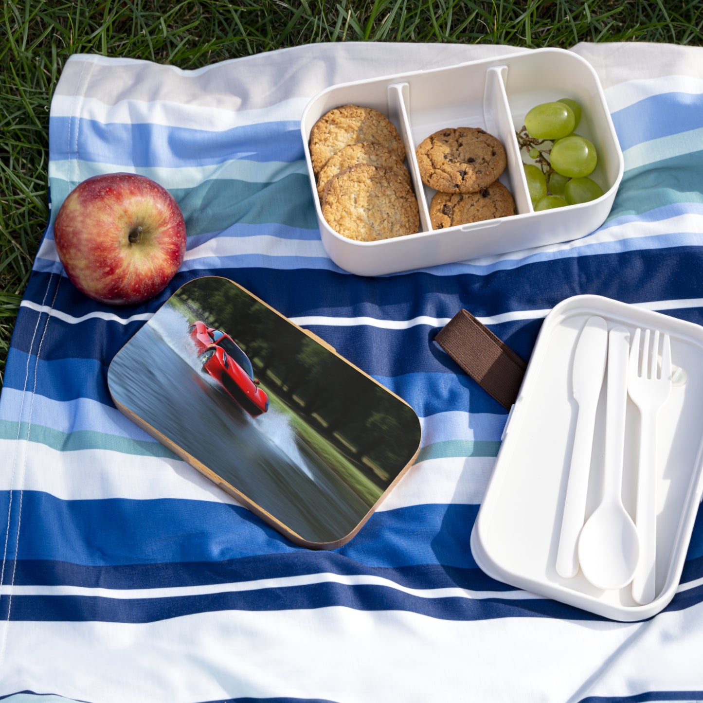 Bento Lunch Box Water Ferrari Splash 3