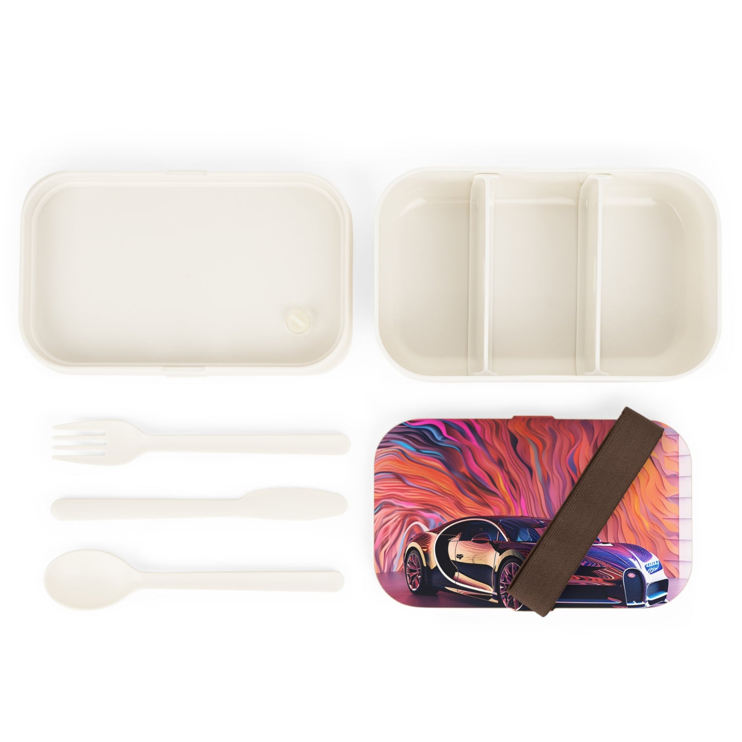 Bento Lunch Box Bugatti Abstract Flair 4