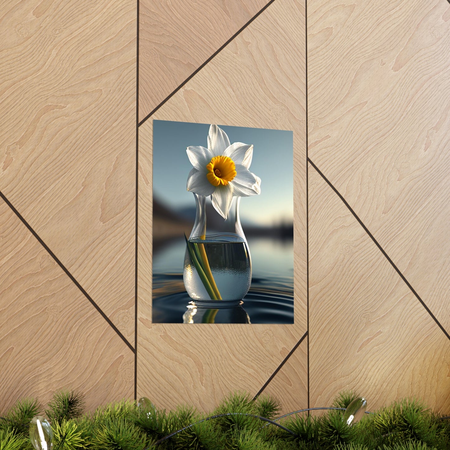 Premium Matte Vertical Posters Daffodil 3