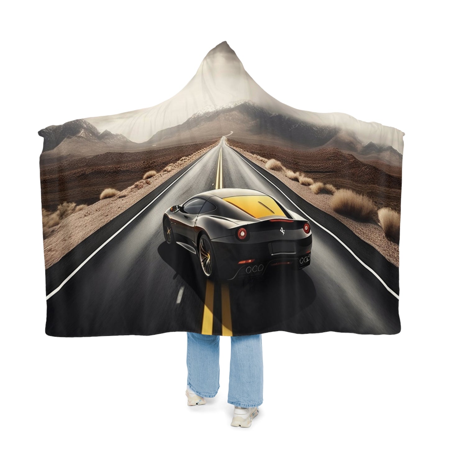 Snuggle Hooded Blanket Ferrari Road 4