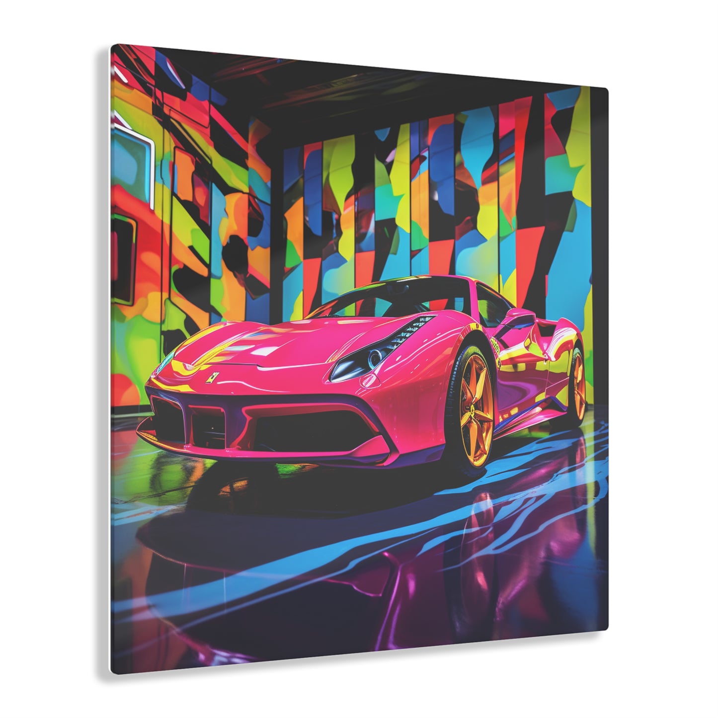 Acrylic Prints Ferrari Flair Macro 1