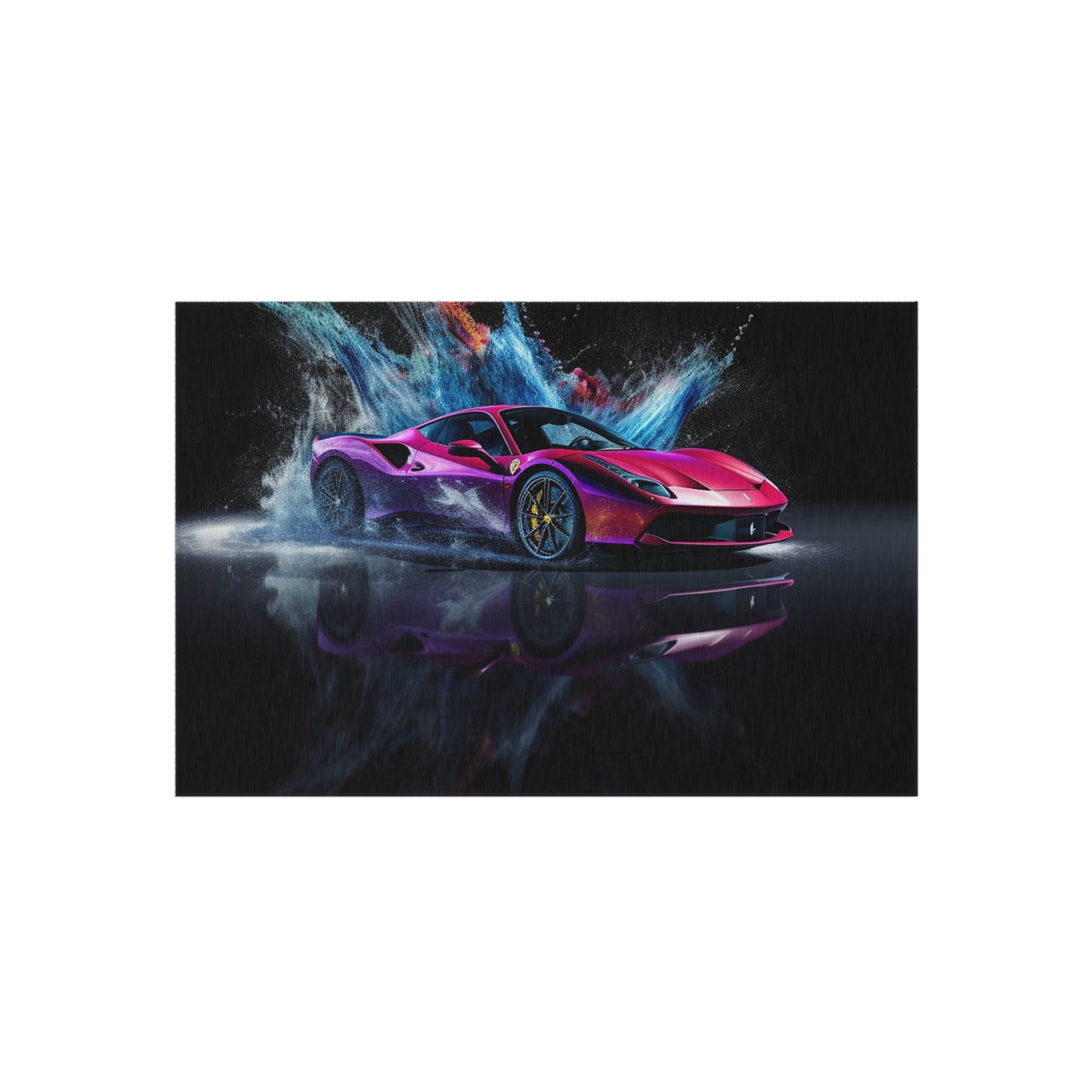 Outdoor Rug  Ferrari Water Splash 4