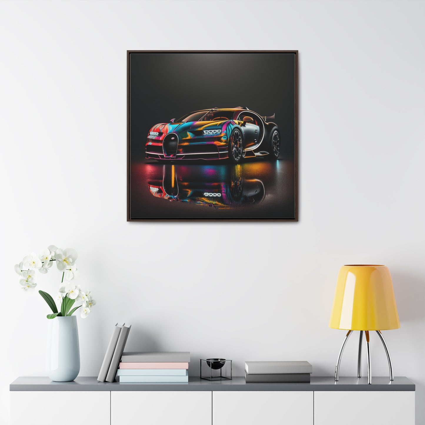 Gallery Canvas Wraps, Square Frame Bugatti Chiron Super 2