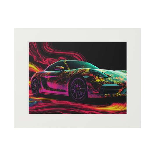 Fine Art Prints (Passepartout Paper Frame) Porsche Flair 1