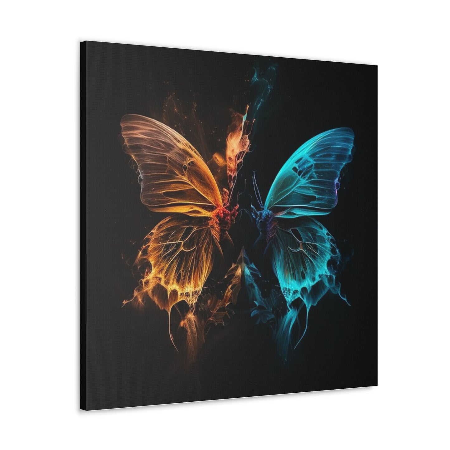 Canvas Gallery Wraps Neon Glo Butterfly 4