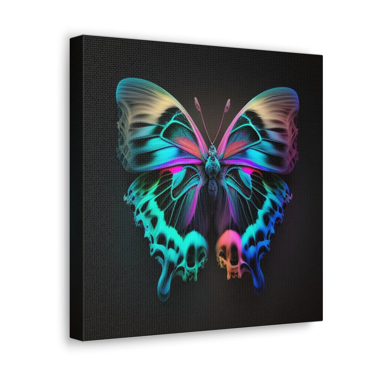 Canvas Gallery Wraps Neon Butterfly Fusion 2