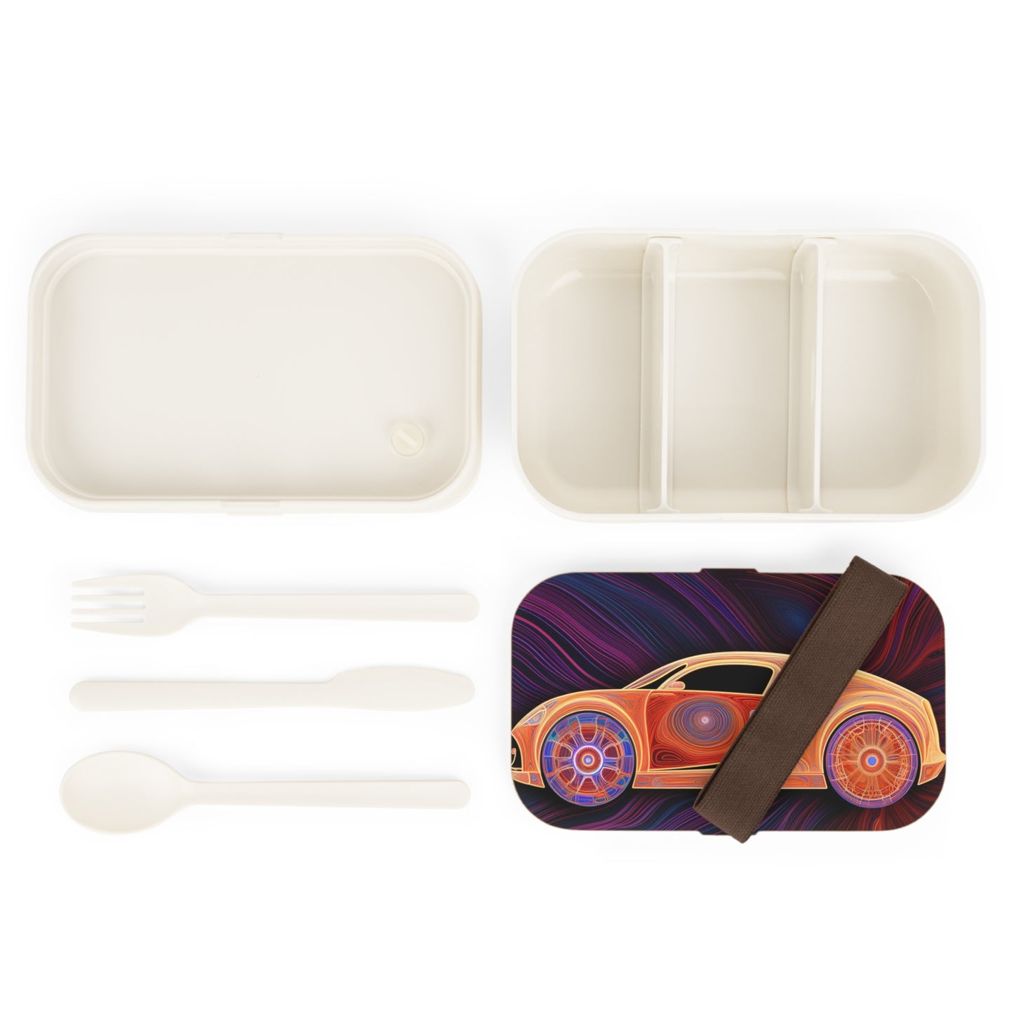 Bento Lunch Box Bugatti Abstract Concept 2