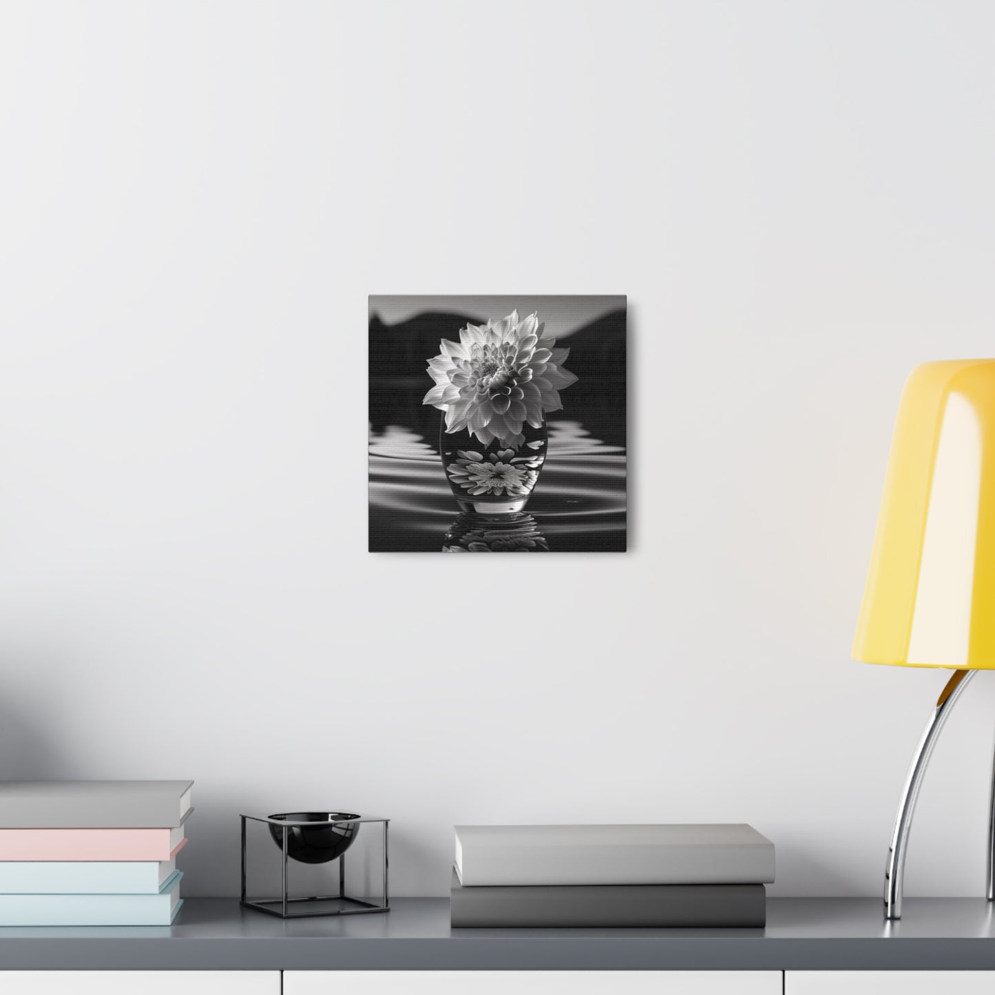 Canvas Gallery Wraps White Dahlia 4