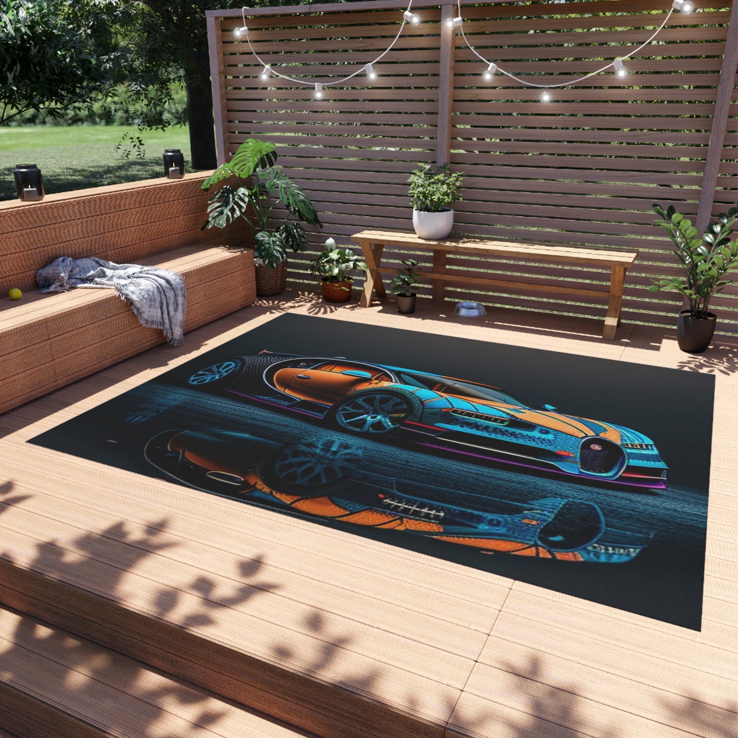 Outdoor Rug  Bugatti Blue 1
