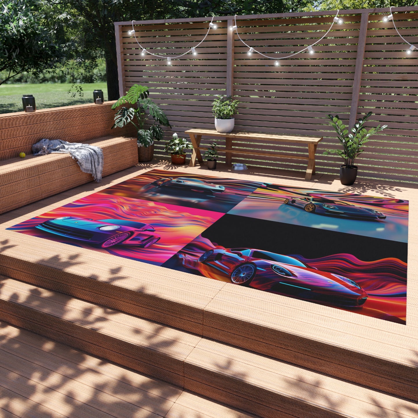 Outdoor Rug  Porsche Water Fusion 5