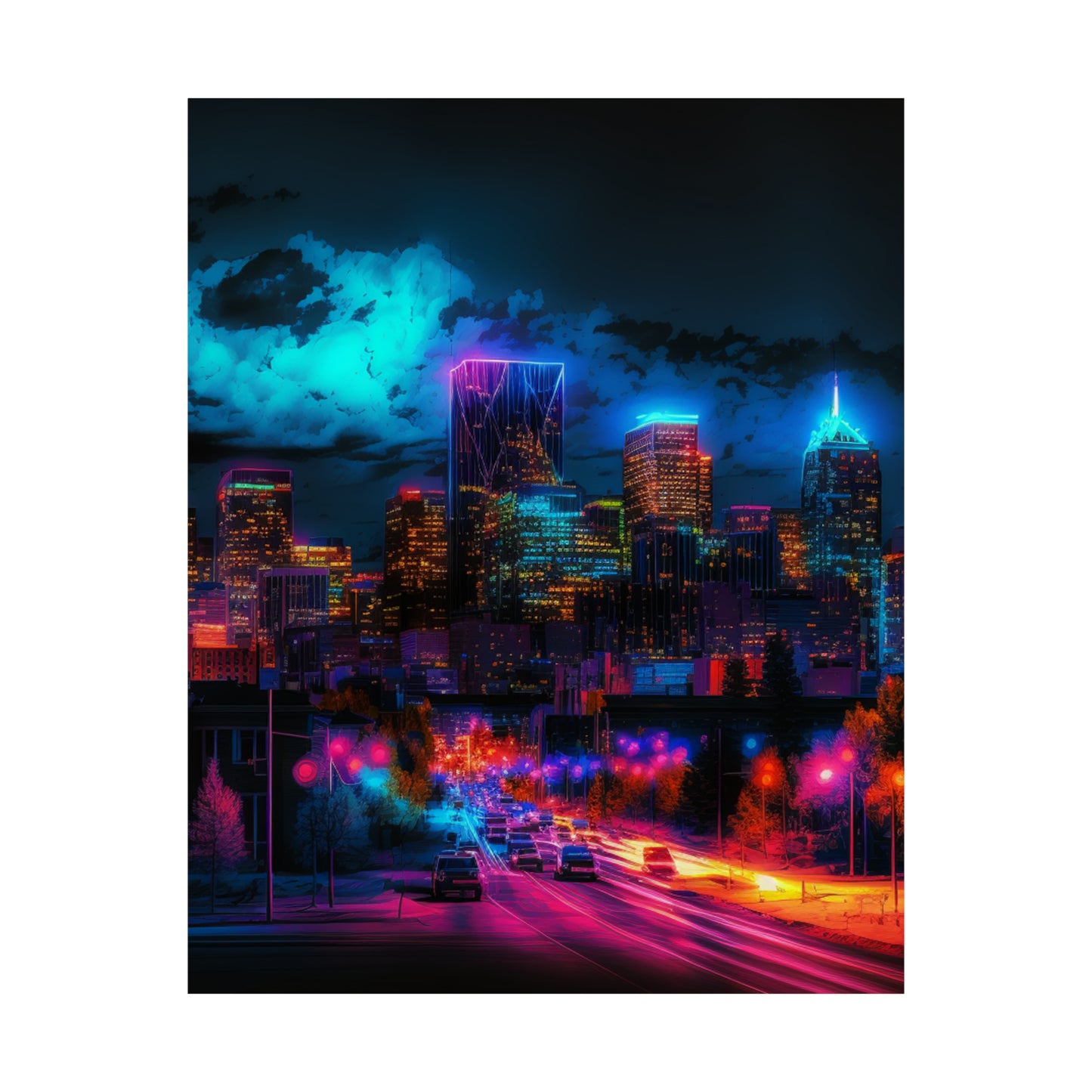 posters Neon Denver 4