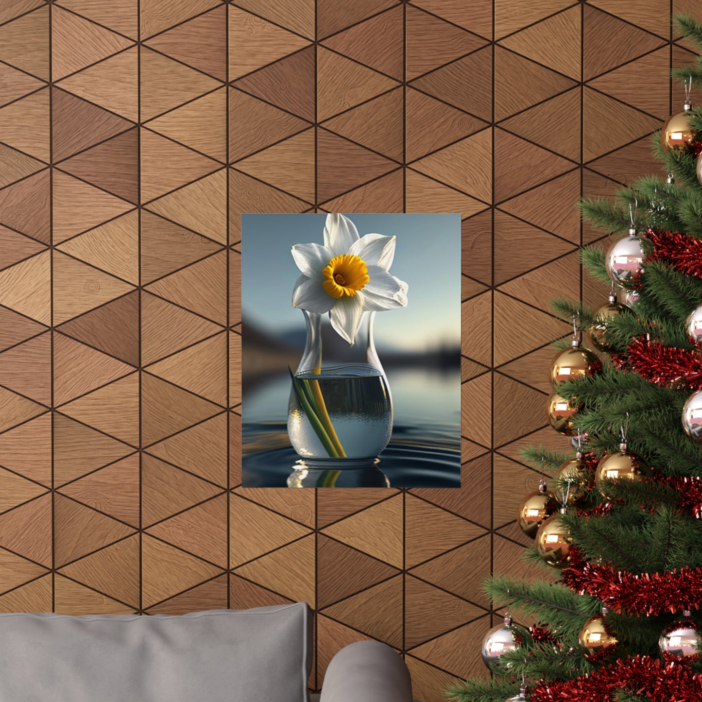 Premium Matte Vertical Posters Daffodil 3