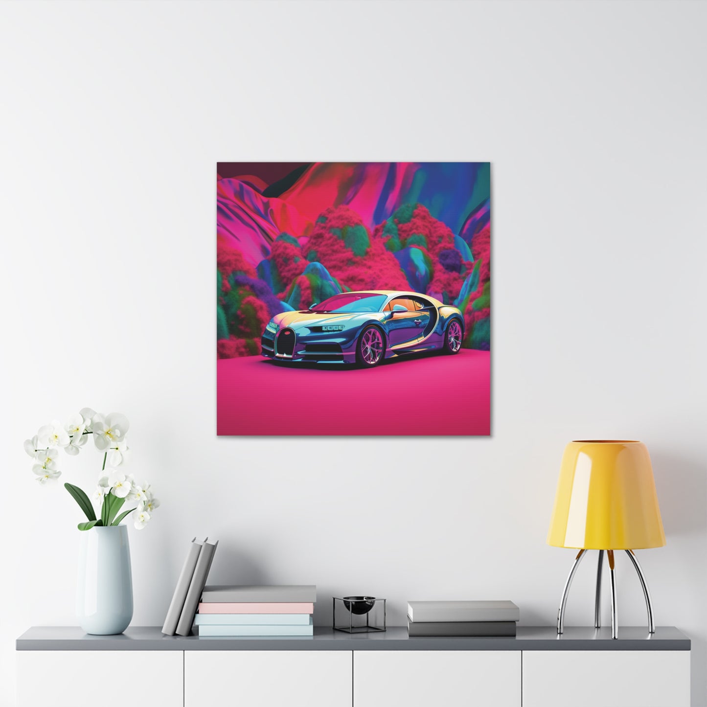 Canvas Gallery Wraps Florescent Bugatti Flair 4