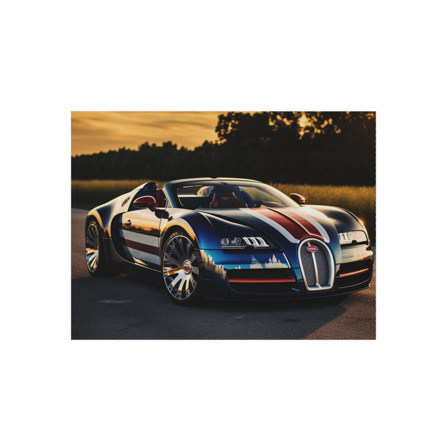 Outdoor Rug  Bugatti Flag American 3