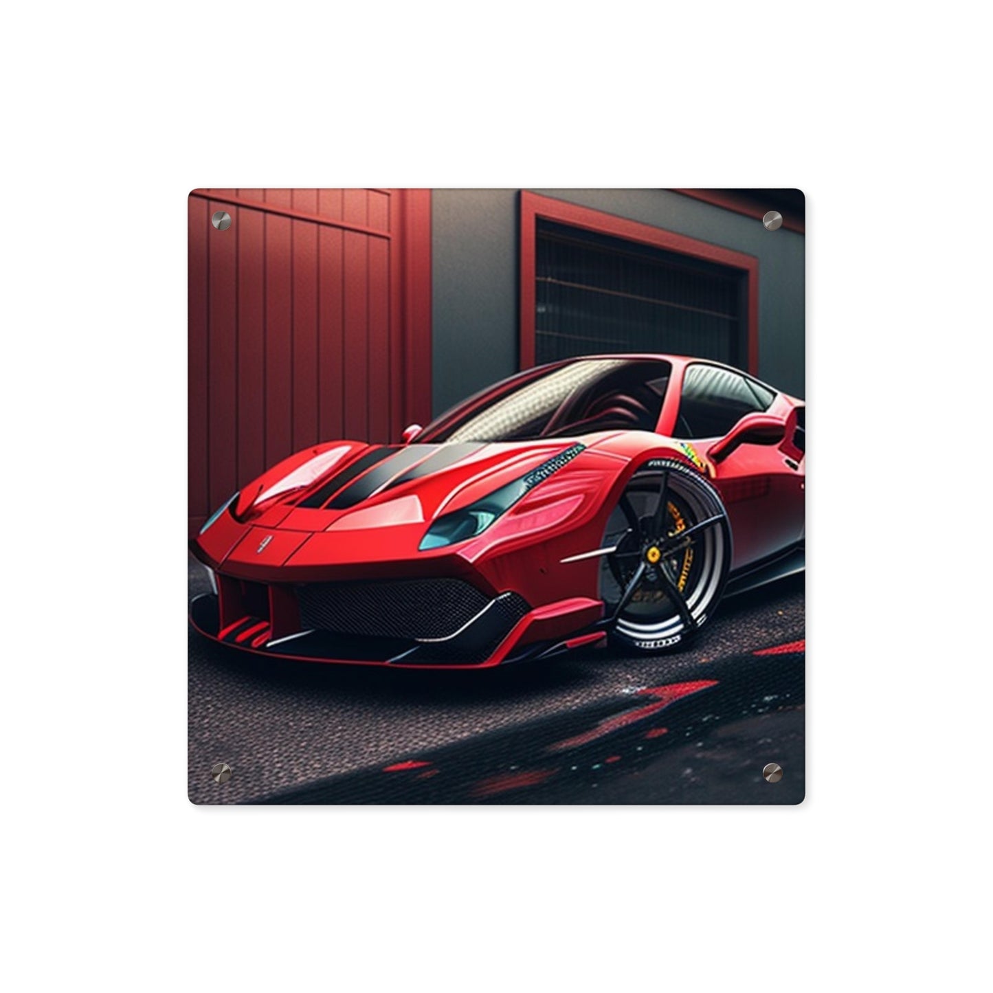 Acrylic Wall Art Panels Ferrari Hyper 1