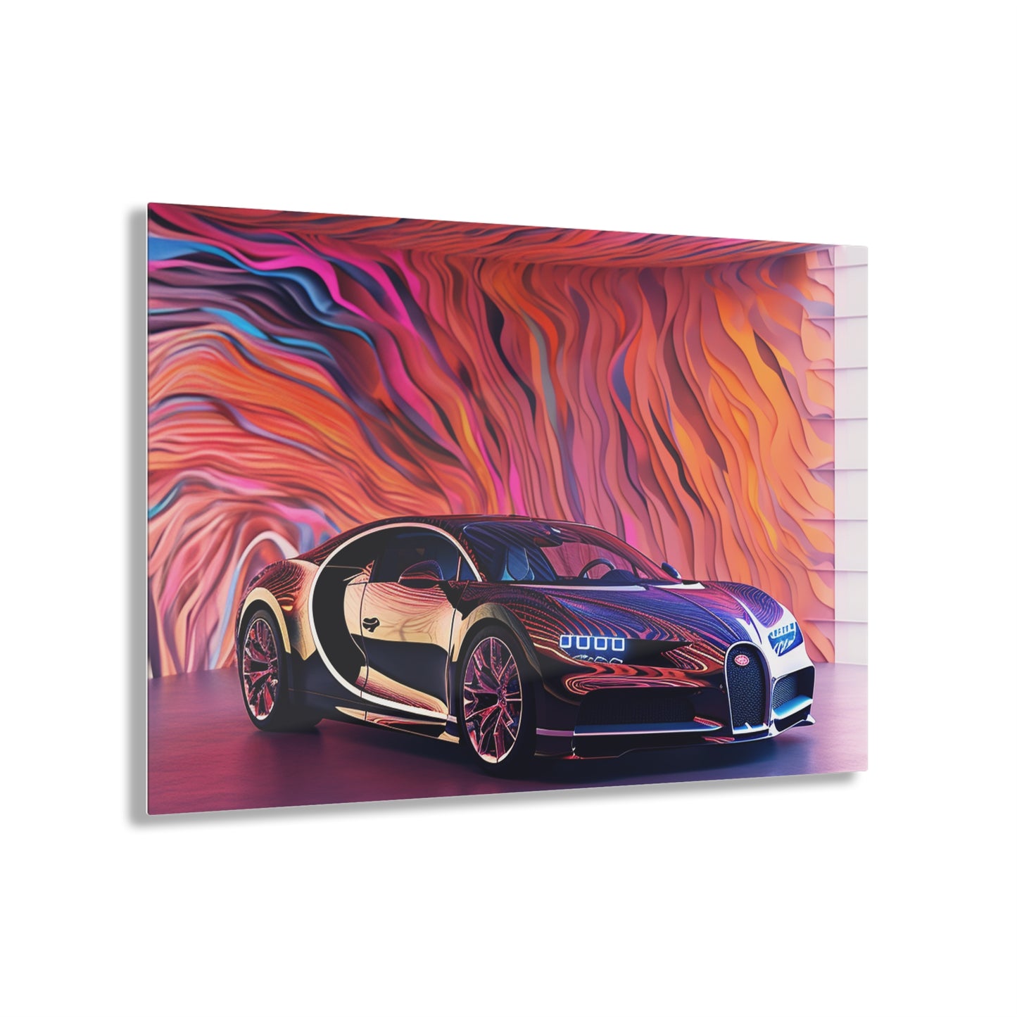 Acrylic Prints Bugatti Abstract Flair 4