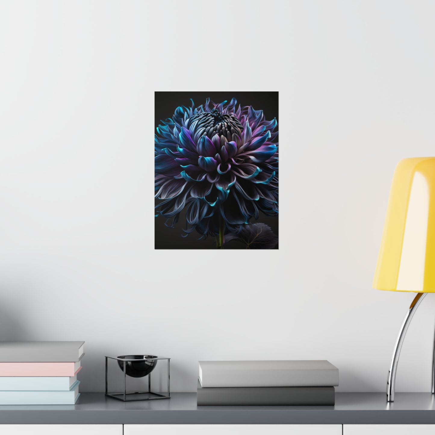 Premium Matte Vertical Posters Dahlia Purple 3