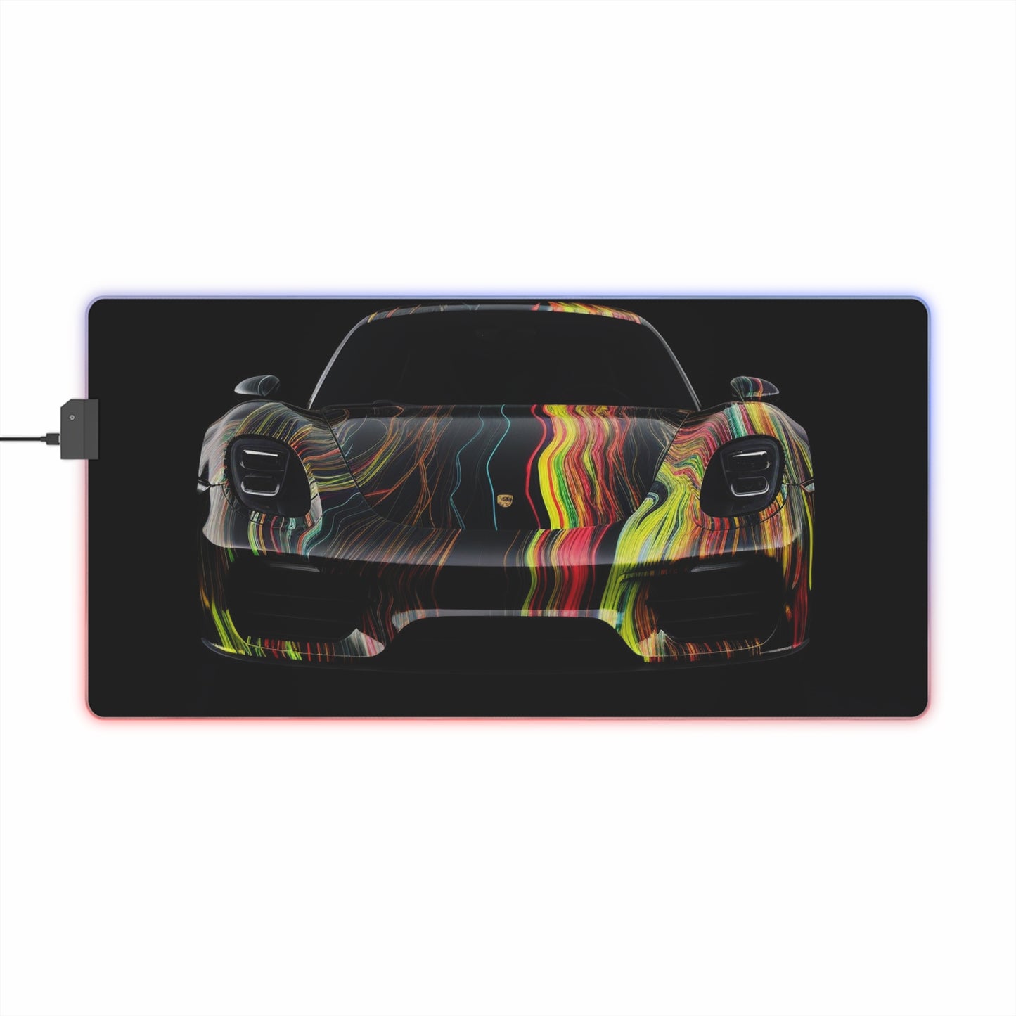 LED Gaming Mouse Pad Porsche Line 2