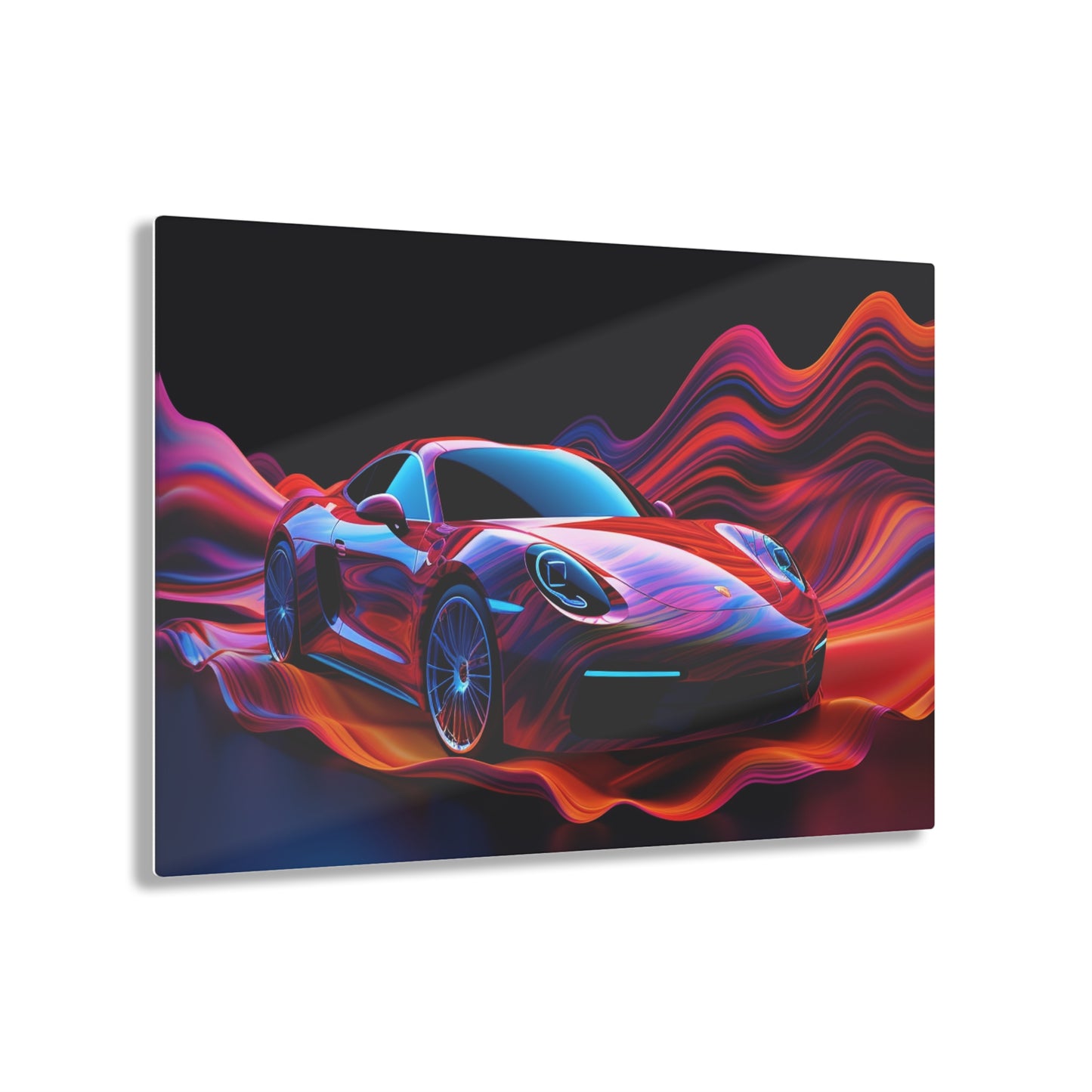 Acrylic Prints Porsche Water Fusion 4