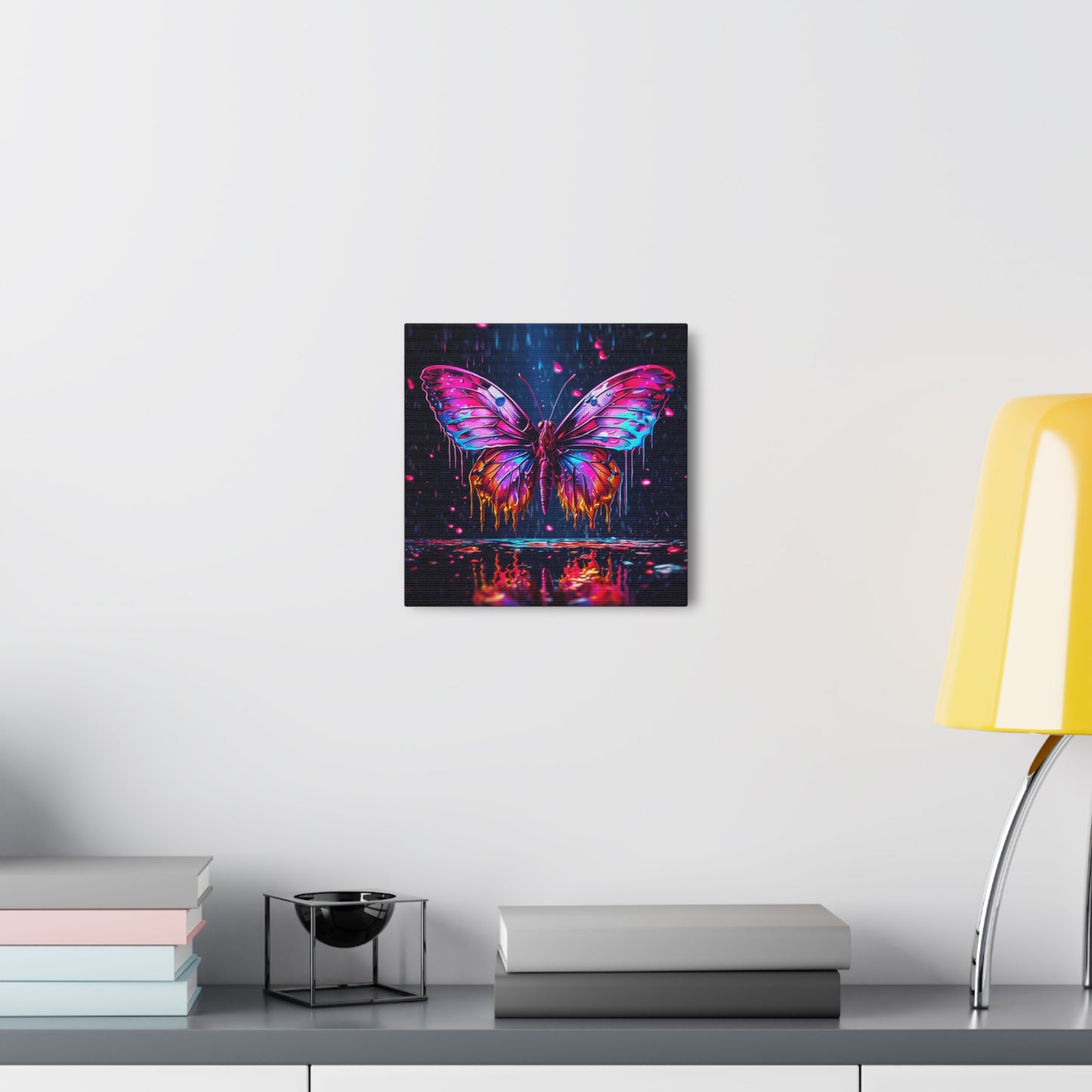 Canvas Gallery Wraps Pink Butterfly Flair 2