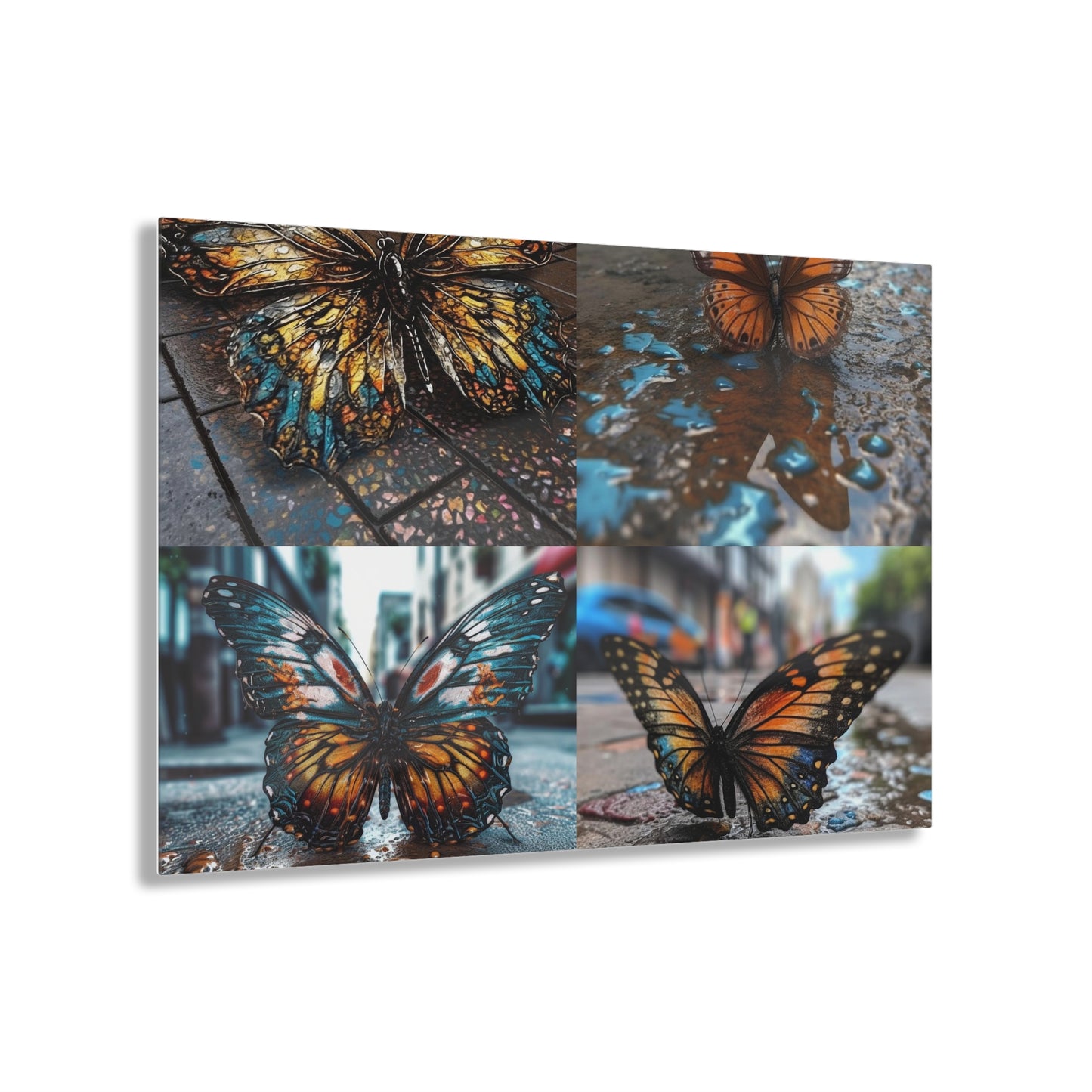 Acrylic Prints Water Butterfly Street 5