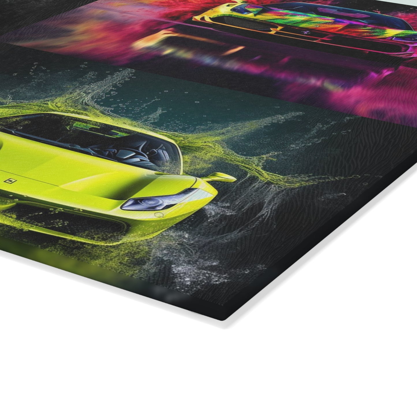 Glass Cutting Board Farrari Water 5