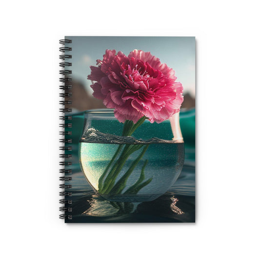 Spiral Notebook - Ruled Line Carnation 1