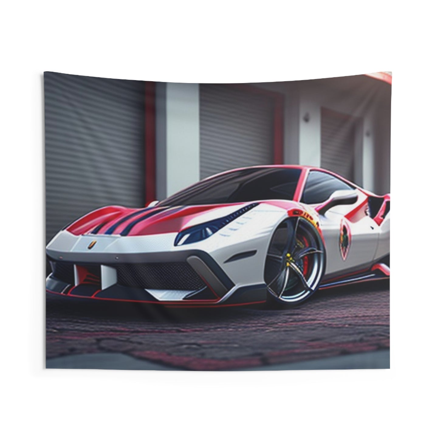 Indoor Wall Tapestries Ferrari Hyper 3