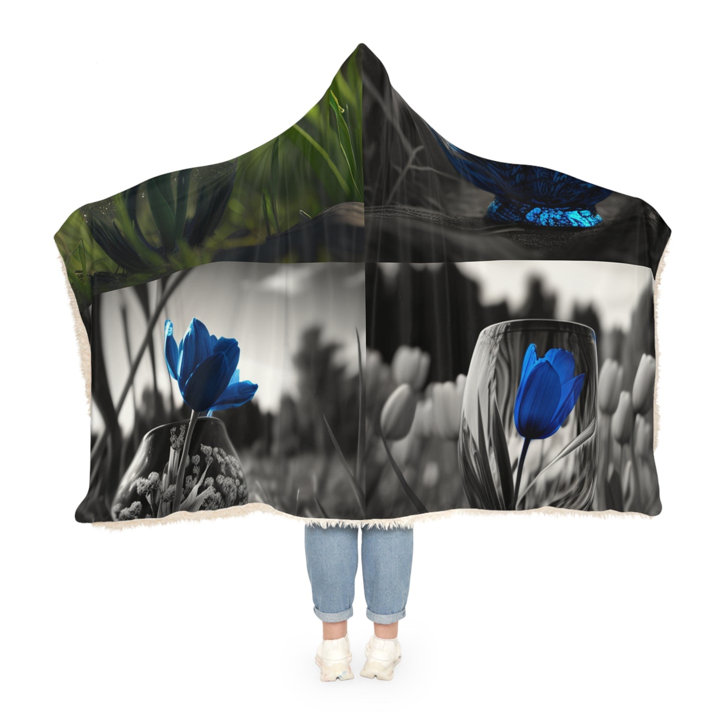 Snuggle Hooded Blanket Tulip 5