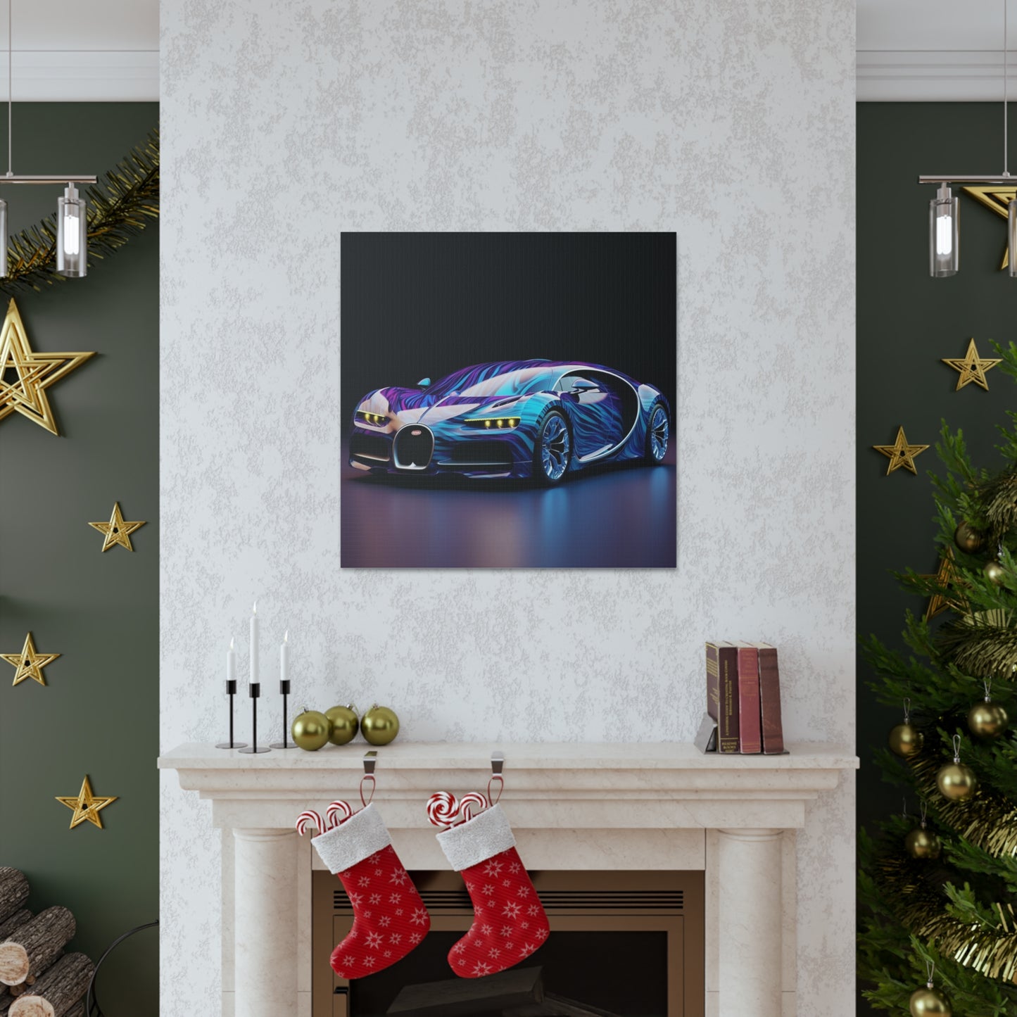 Canvas Gallery Wraps Bugatti Abstract Flair 3