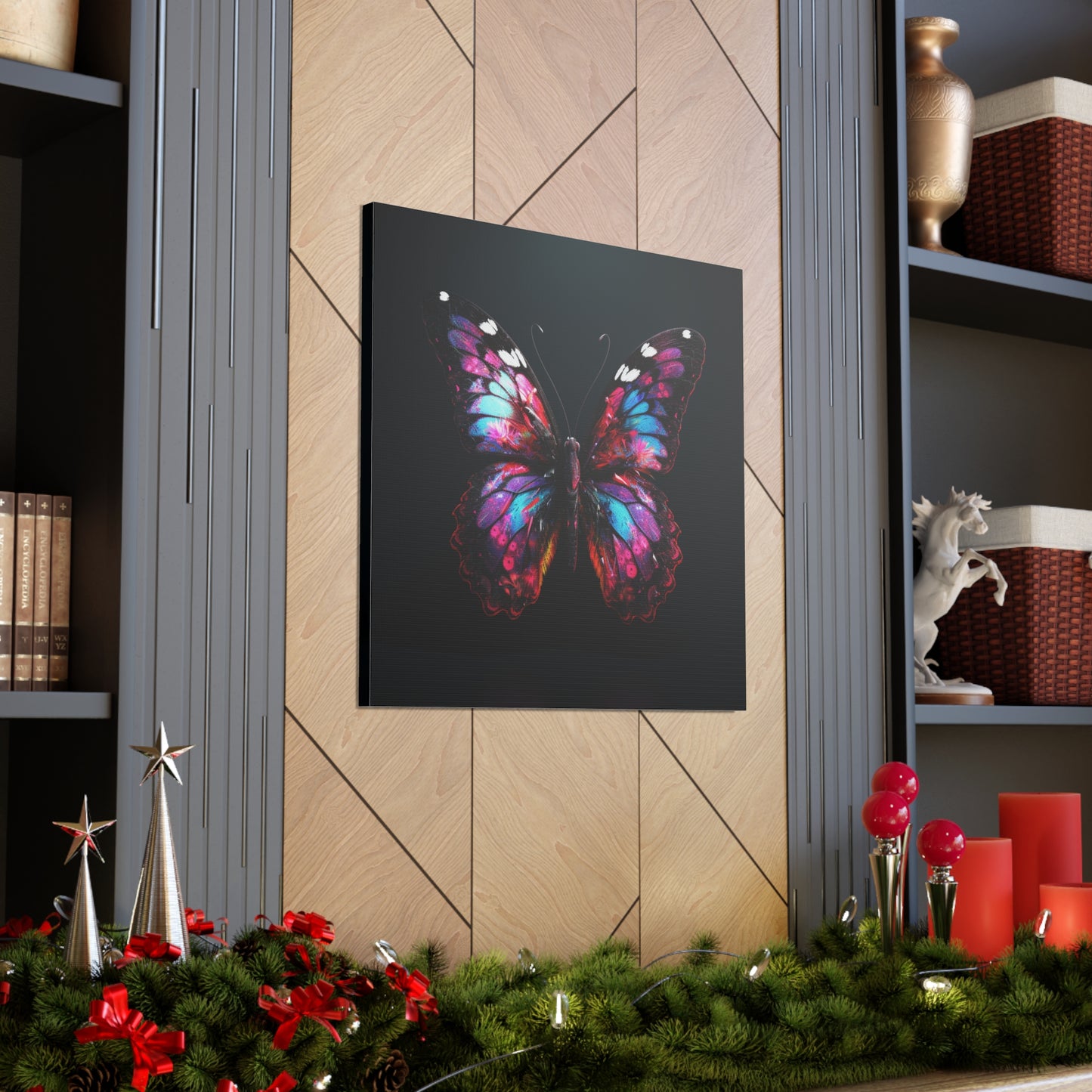 Canvas Gallery Wraps Hyper Butterfly Real