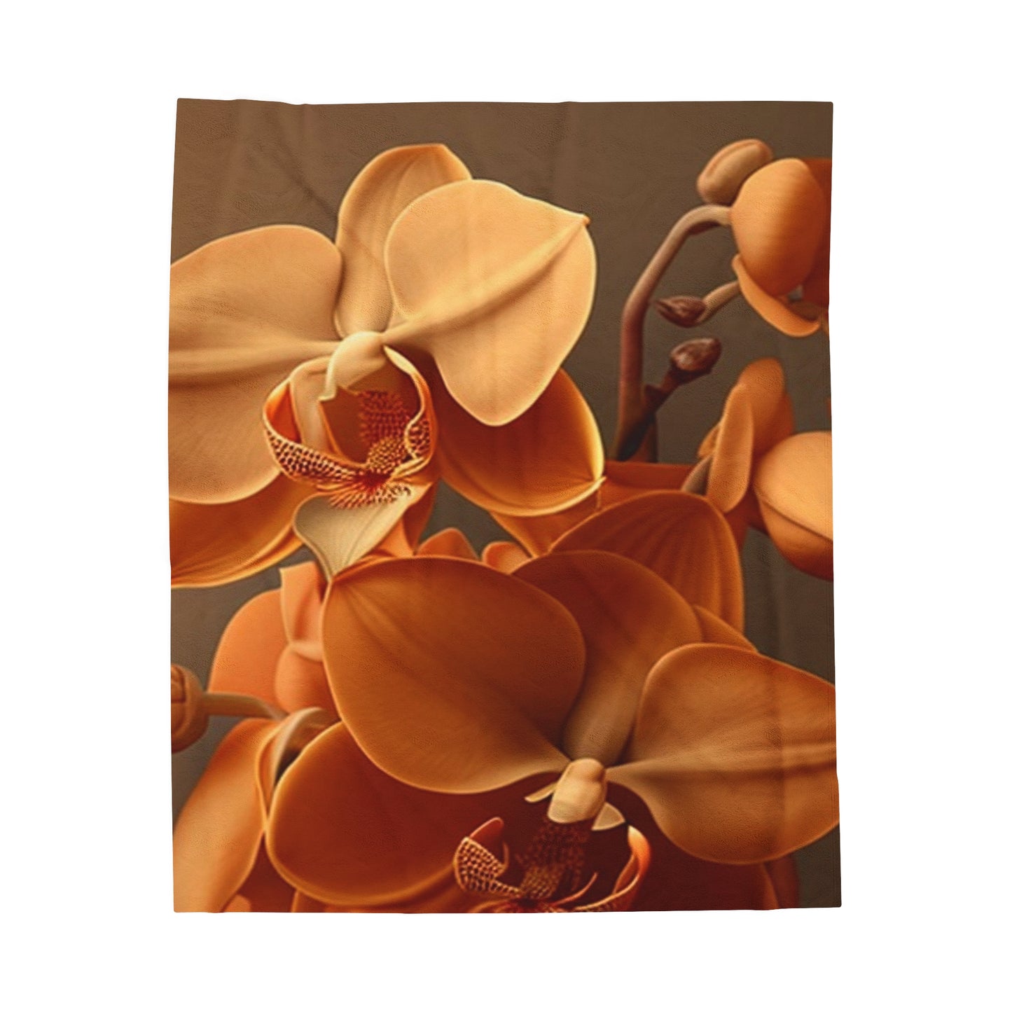 Velveteen Plush Blanket orchid pedals 4