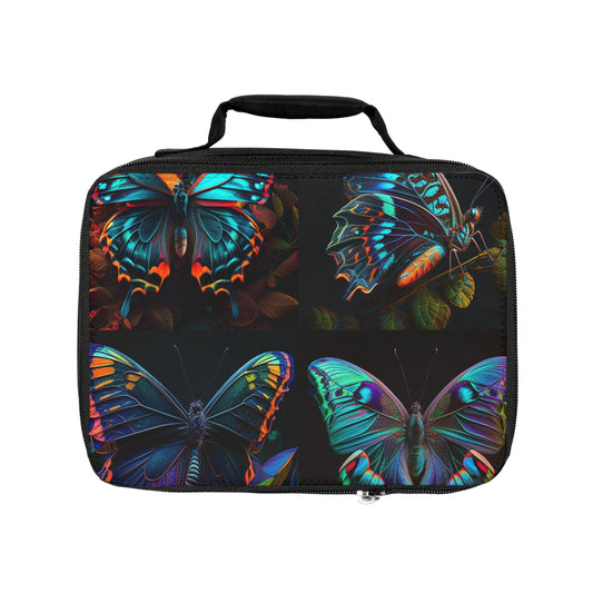 Lunch Bag Hue Neon Butterfly 5