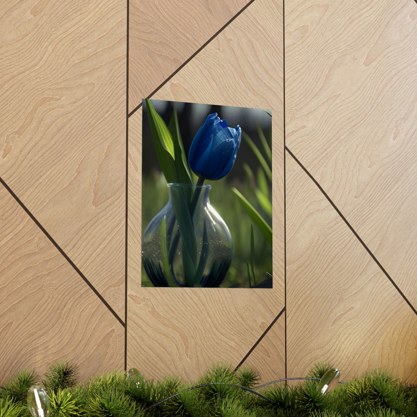 Premium Matte Vertical Posters Tulip 1