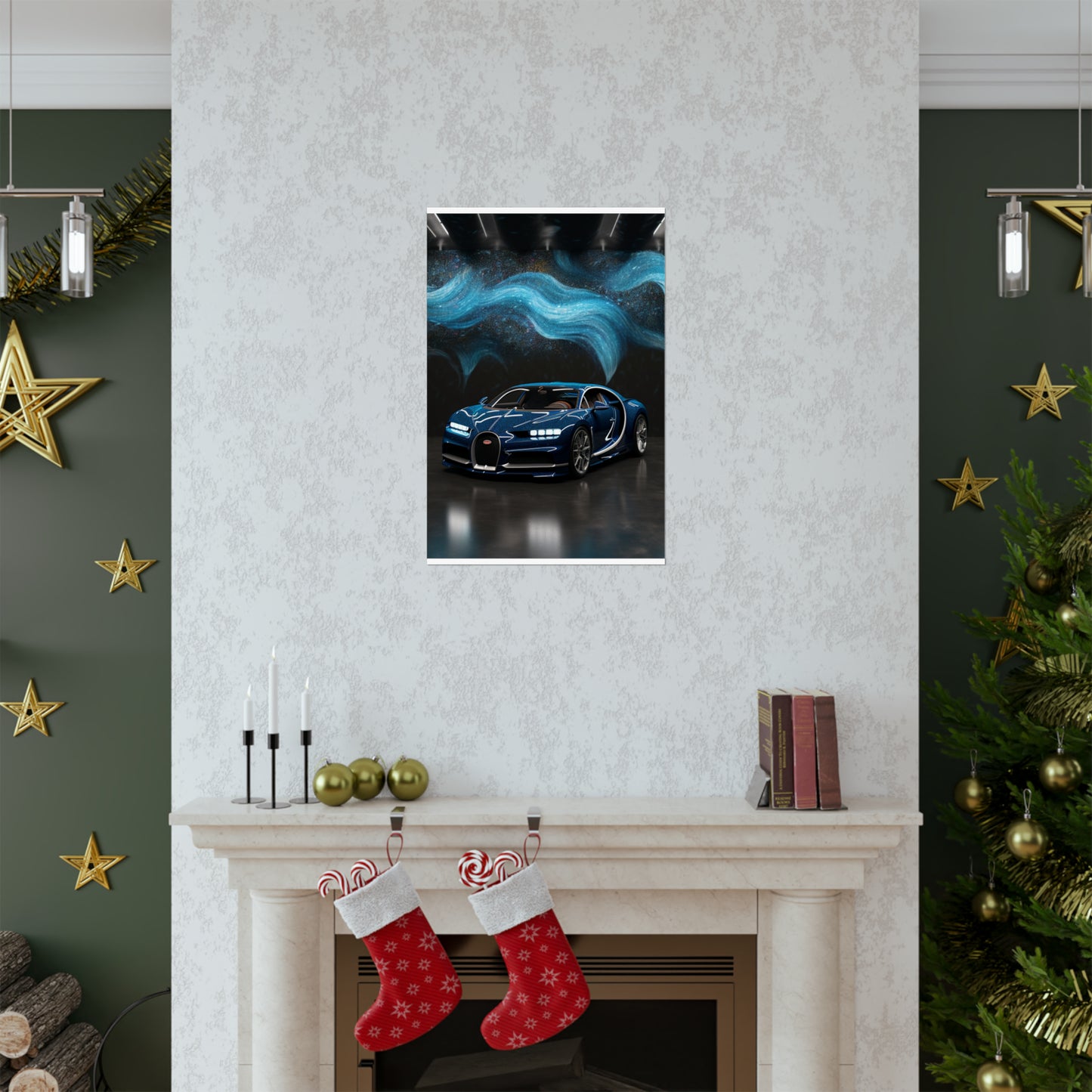 Premium Matte Vertical Posters Hyper Bugatti 3