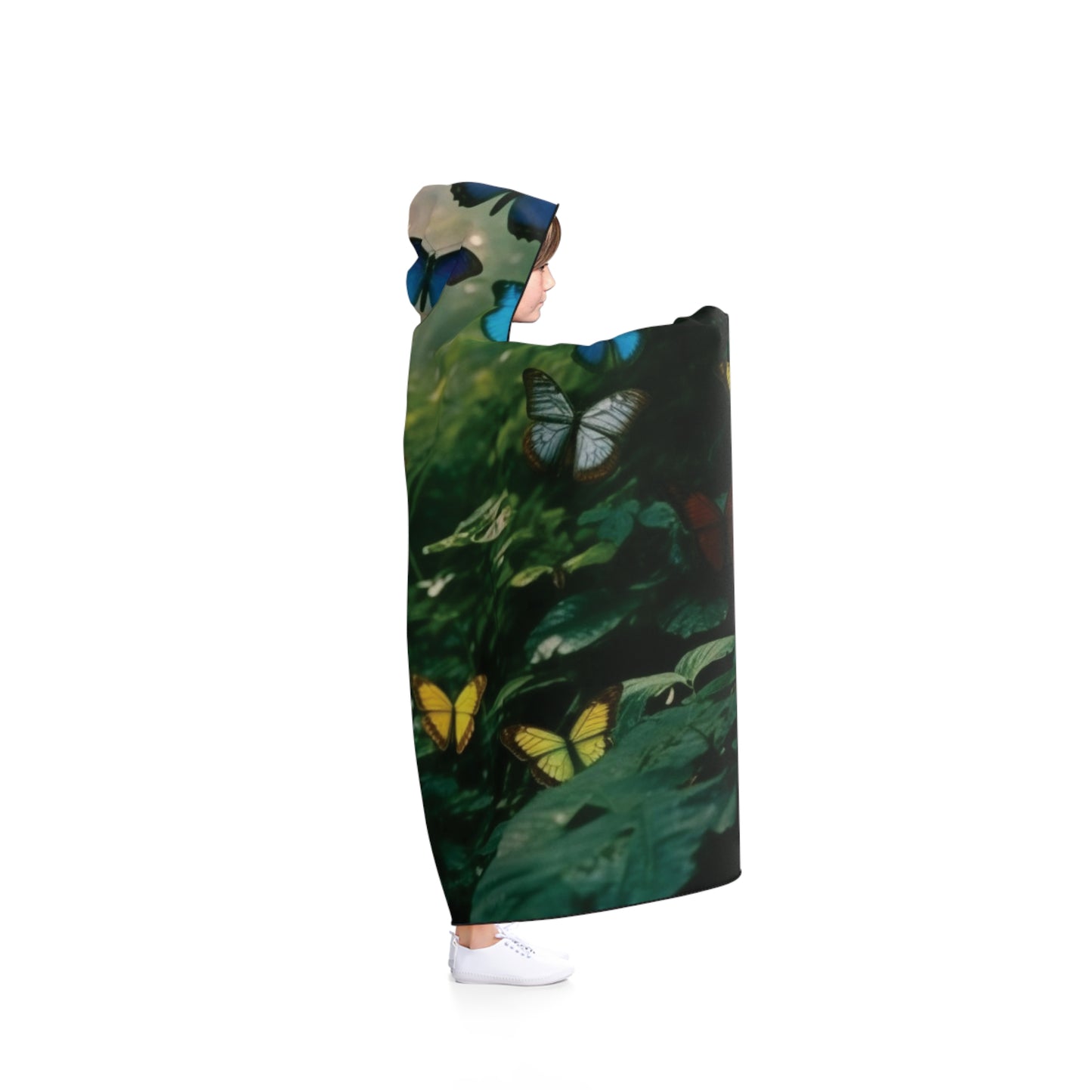 Hooded Blanket Jungle Butterfly 1