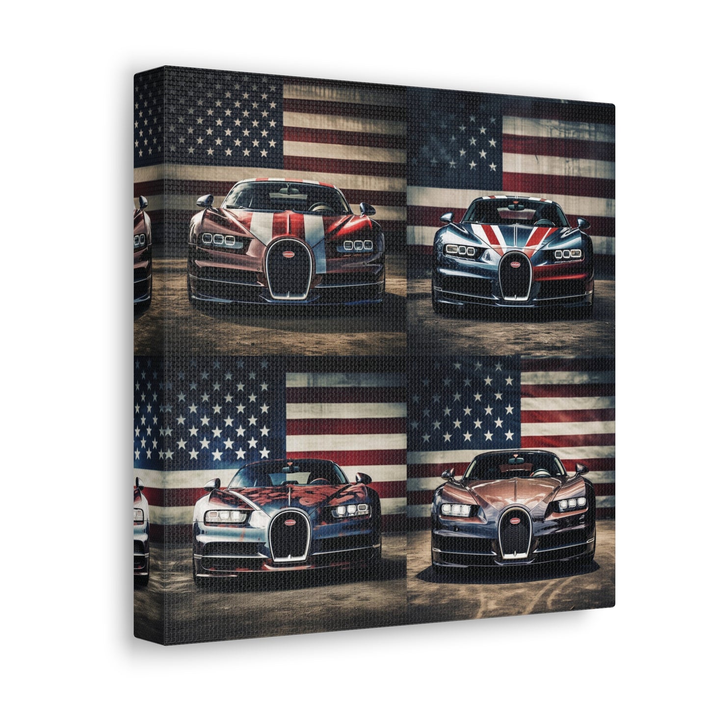 Canvas Gallery Wraps Bugatti Flag 5