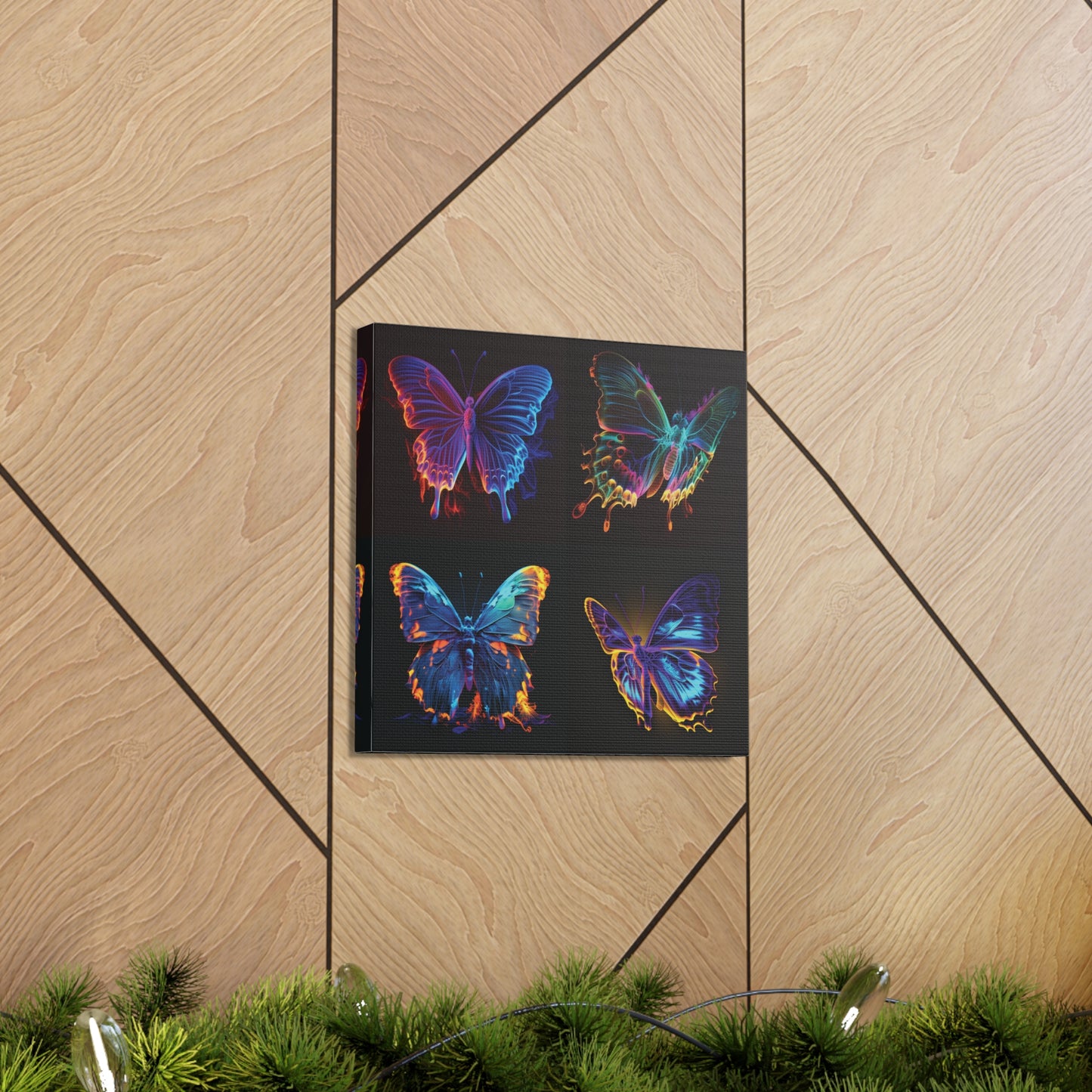 Canvas Gallery Wraps Thermal Butterfly 5