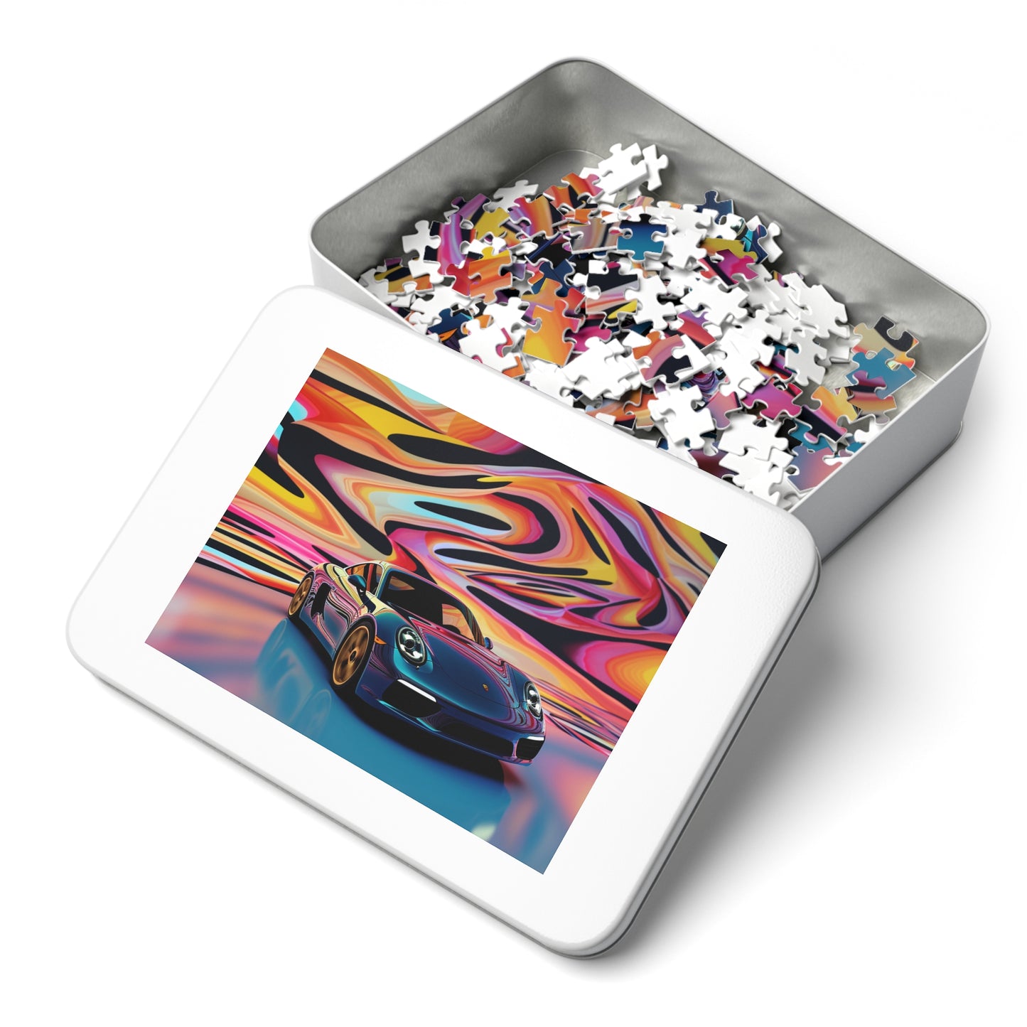 Jigsaw Puzzle (30, 110, 252, 500,1000-Piece) Porsche Water Fusion 2