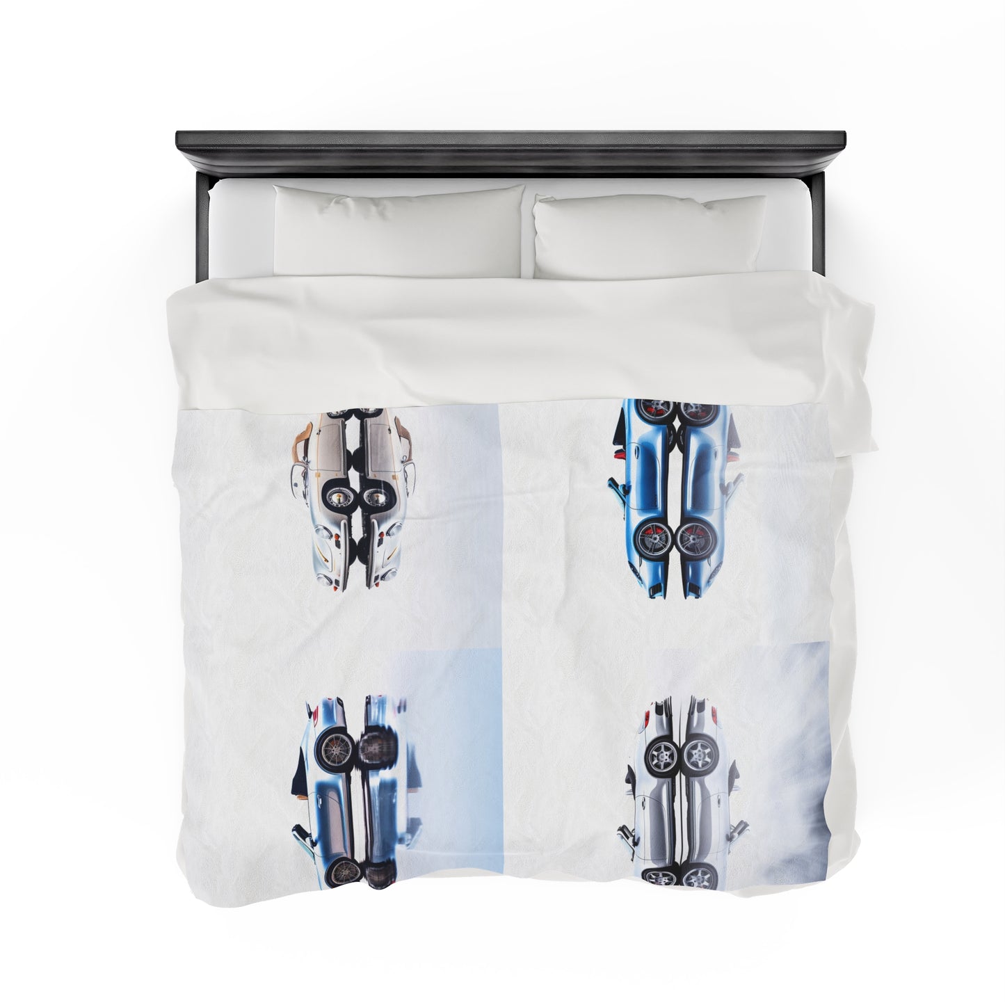 Velveteen Plush Blanket 911 Speedster on water 5