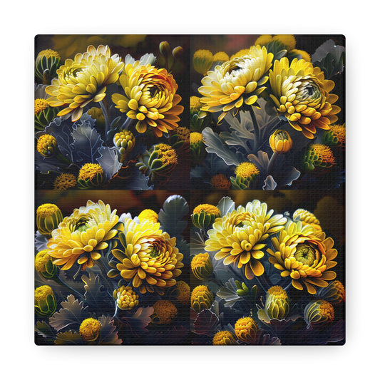 Canvas Gallery Wraps Yellow Hermosas Flores Amarillas 5