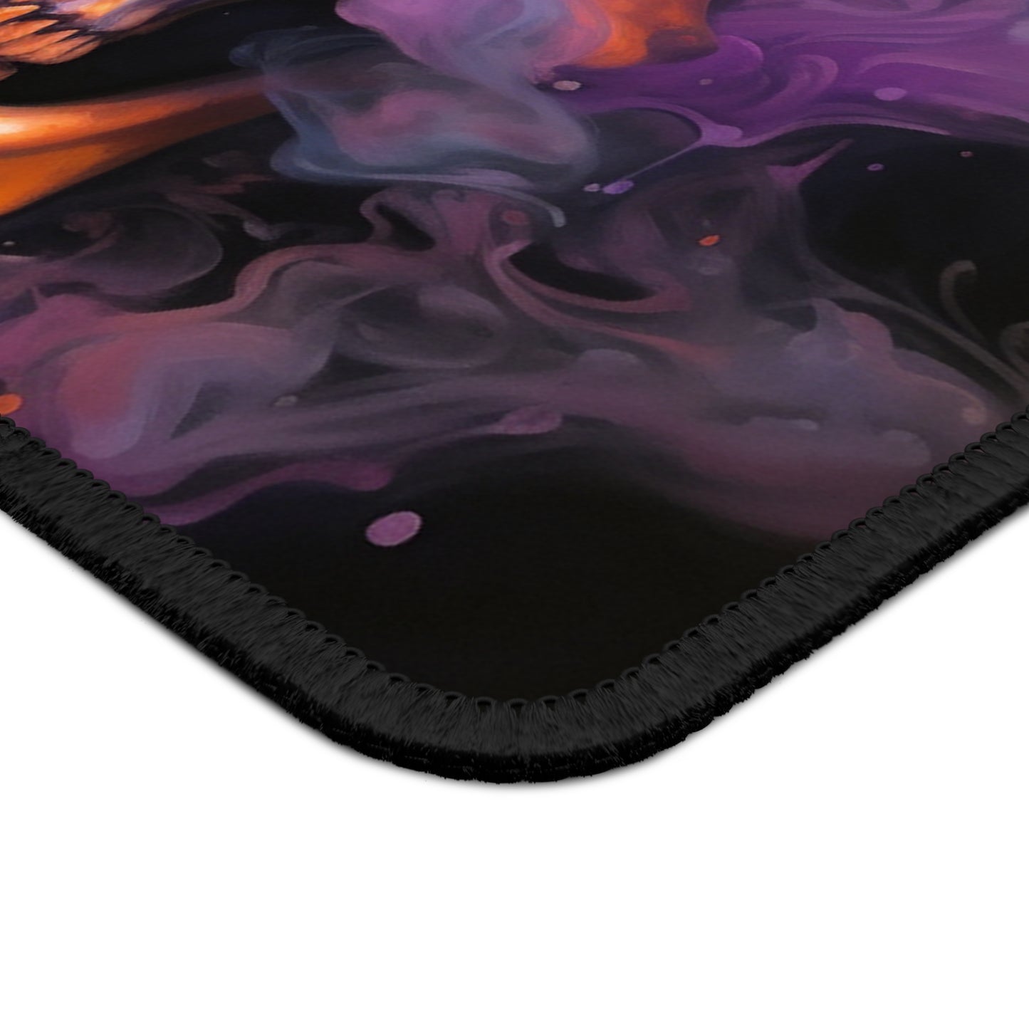 Gaming Mouse Pad  Skull Flames 4