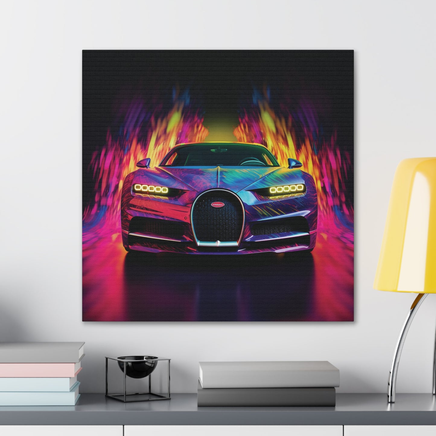 Canvas Gallery Wraps Florescent Bugatti Flair 3