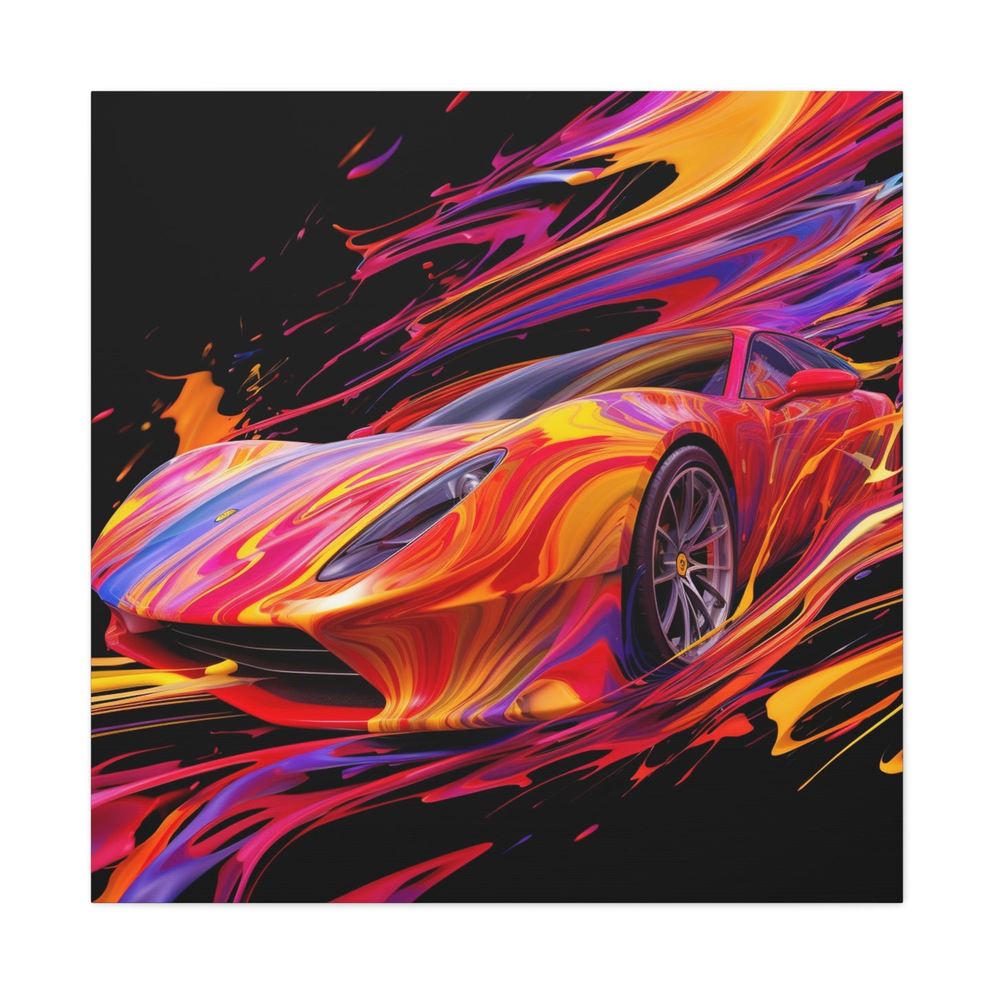 Canvas Gallery Wraps Ferrari Water Fusion 2